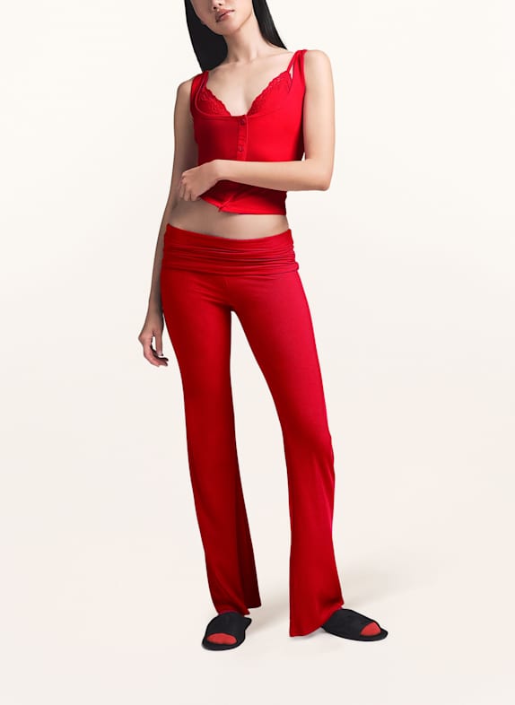SKIMS Loungetop SOFT LOUNGE LACE CHERRY