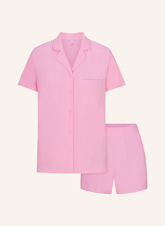 SKIMS Shorty-Schlafanzug BUBBLEGUM
