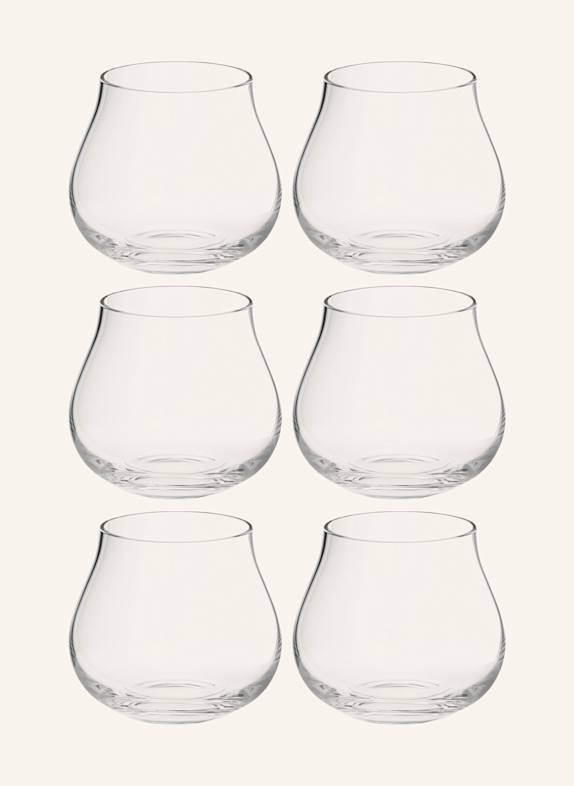 GEORG JENSEN 6er-Set Trinkgläser SKY WEISS