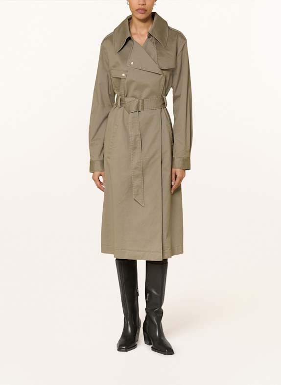 RIANI Jeans-Trenchcoat TAUPE