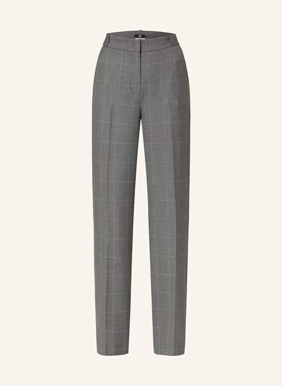 RIANI Marlenehose DUNKELGRAU/ WEISS