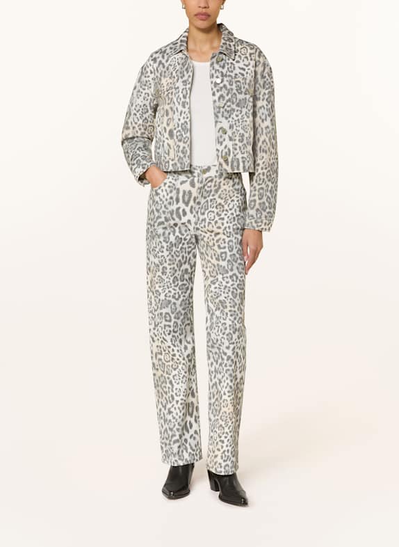 RIANI Rechte jeans DONKERGRIJS / LICHTGRIJS / BEIGE