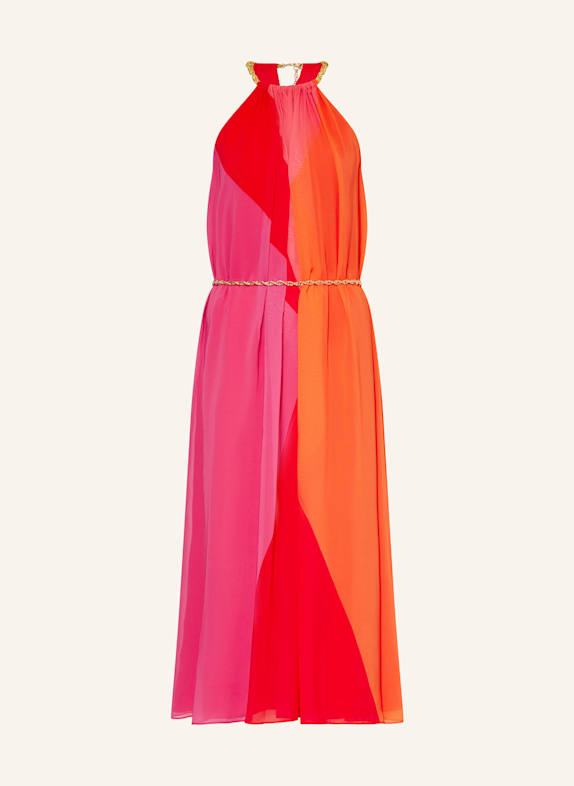 ADRIANNA PAPELL Kleid ROSA/ ROT/ ORANGE