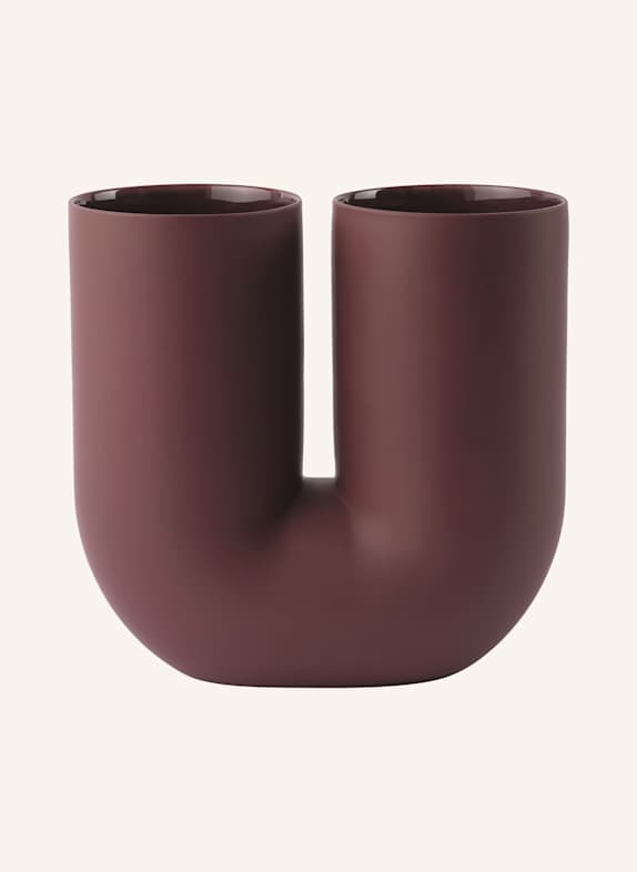 MUUTO Vase KINK DUNKELROT