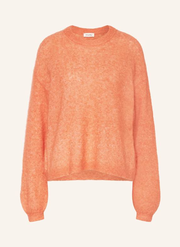 American Vintage Sweater with alpaca ORANGE