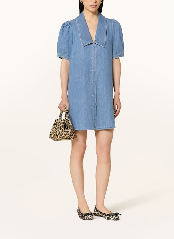 FRAME Kleid in Jeansoptik BLAU