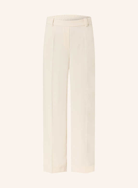REISS Wide leg halim Trousers EDEN CREAM