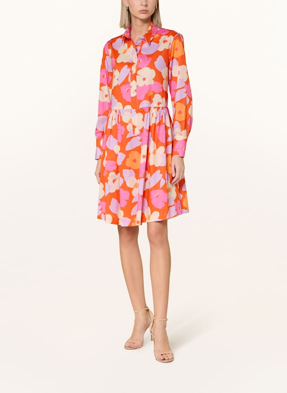 rossana diva Kleid ORANGE/ HELLLILA/ BEIGE