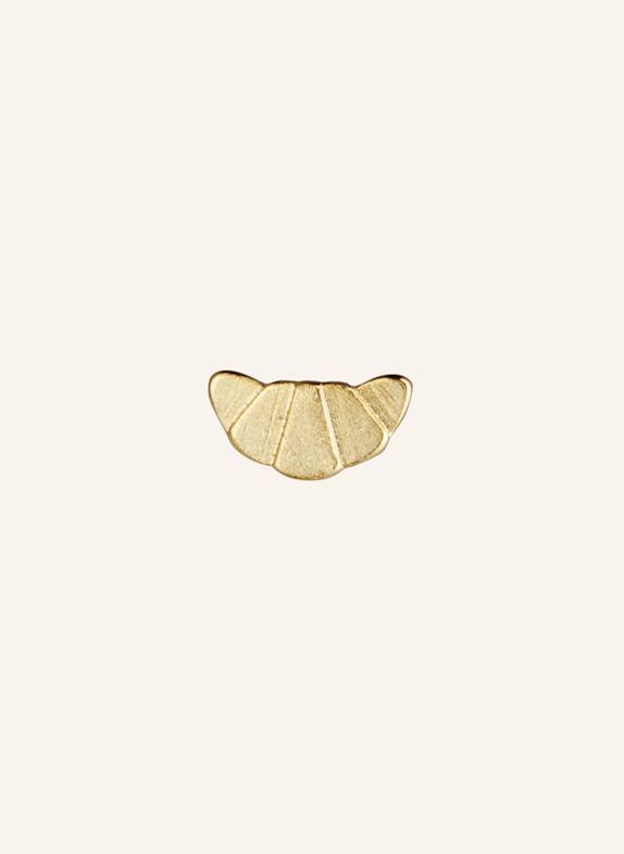 LULU Copenhagen Stud earrings CROISSANT GOLD