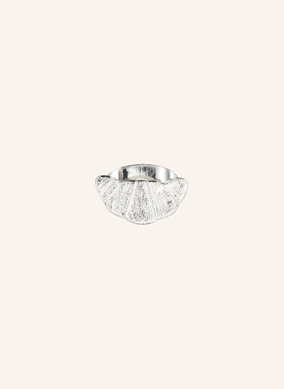 LULU Copenhagen Stud earrings CROISSANT SILVER