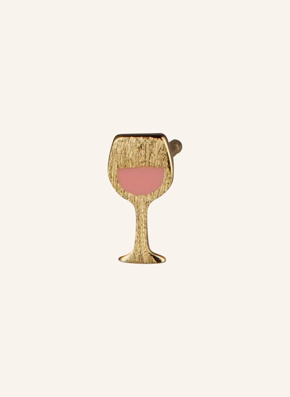 LULU Copenhagen Stud earrings FRIDAY ROSÉ GOLD/ LIGHT PINK