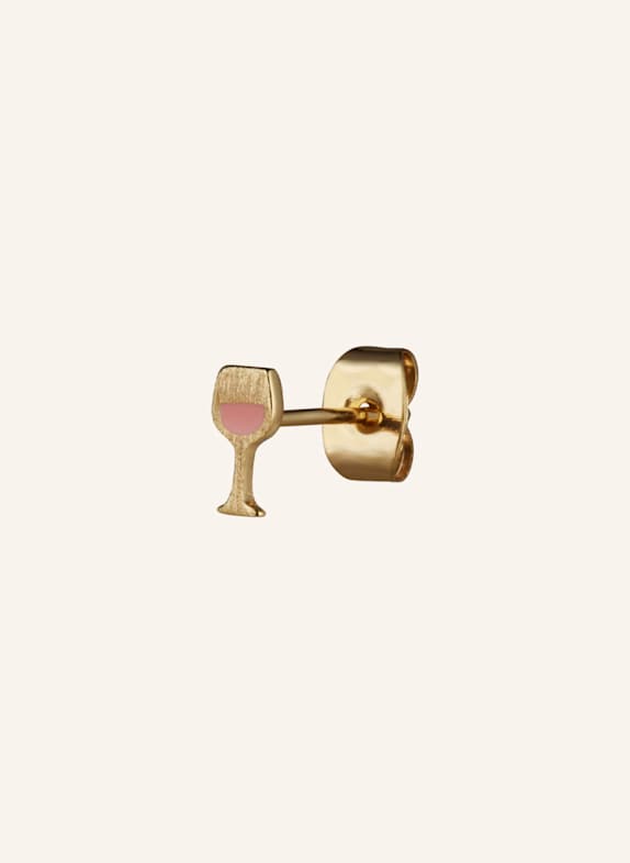 LULU Copenhagen Ørering - Bouquet Lemon Ørering i Guld