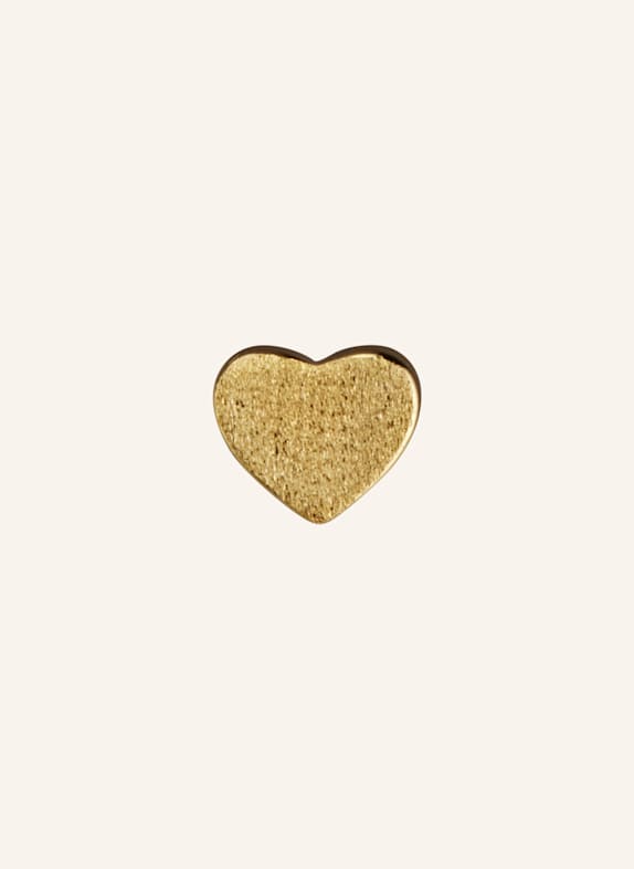 LULU Copenhagen LOVE U stud earrings in 925 Sterling silver GOLD