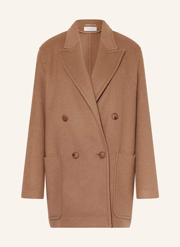 Max Mara DELETTA wool coat BROWN