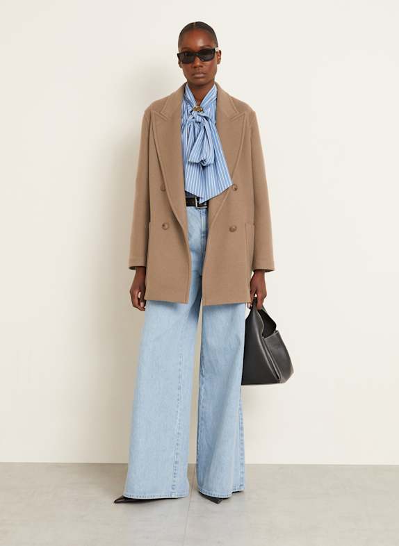 Max Mara Wollmantel DELETTA BRAUN