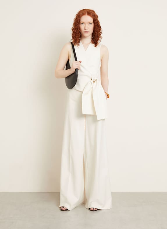 Max Mara Spodnie marlena FINISH ECRU