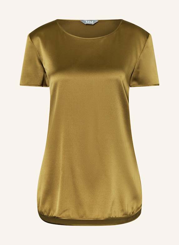 MM Blusenshirt CORTONA aus Seide OLIV