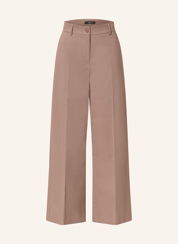 WEEKEND Max Mara Chinosy URIAL BRĄZOWY
