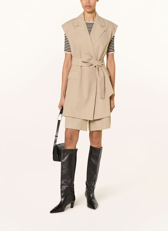 WEEKEND Max Mara Blazerweste DETROIT BEIGE