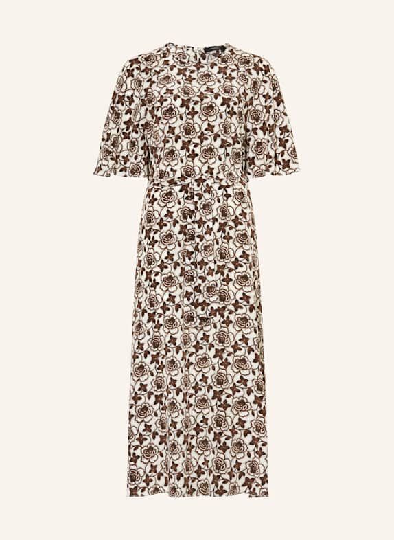 WEEKEND Max Mara Kleid VARESE CREME/ BRAUN