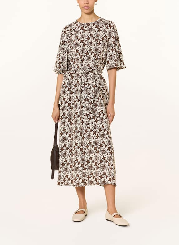 WEEKEND Max Mara Kleid VARESE CREME/ BRAUN