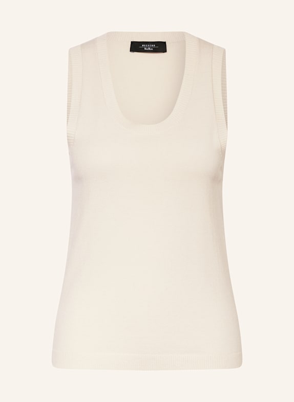 WEEKEND Max Mara Stricktop ASBUURG ECRU
