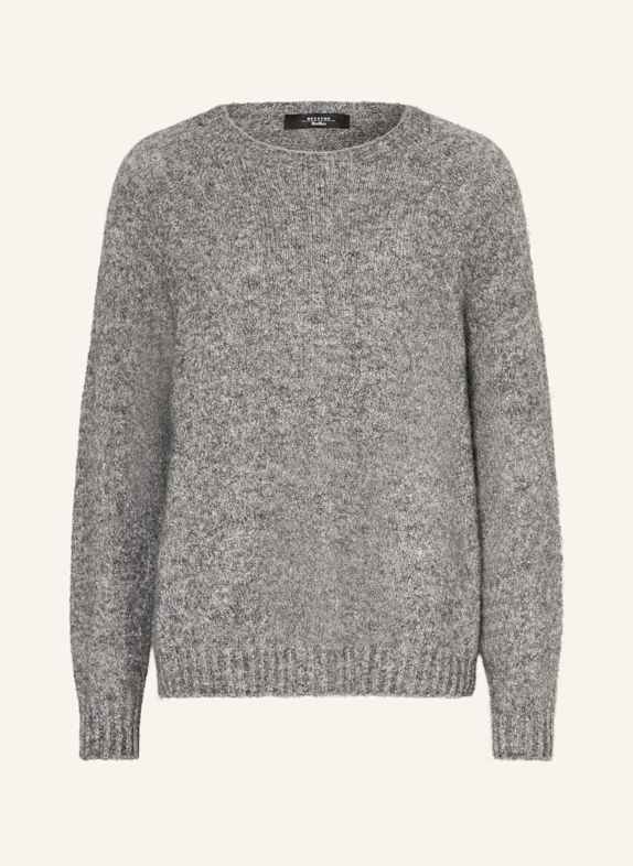 WEEKEND Max Mara Pullover GHIACCI mit Alpaka GRAU