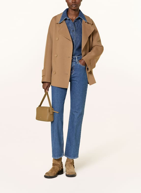 S Max Mara Cabanjacke LOUIS COGNAC