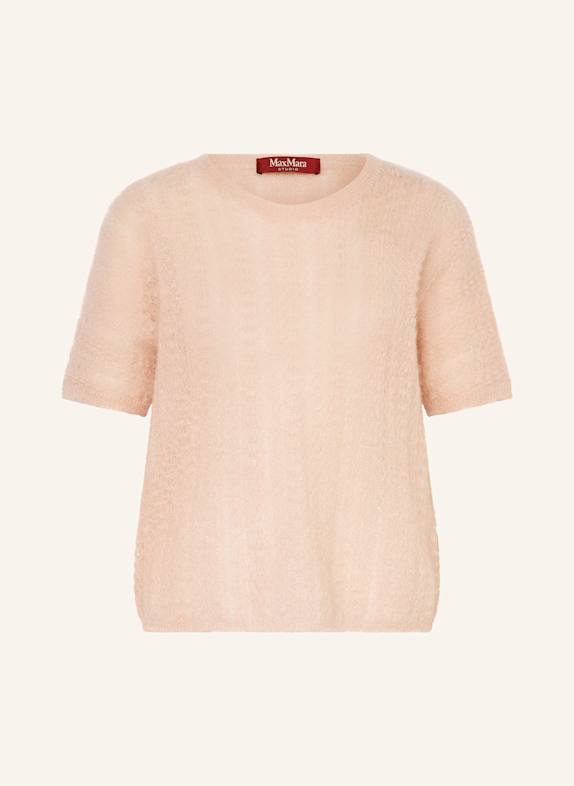 Max Mara STUDIO Strickshirt TERZO mit Mohair LACHS