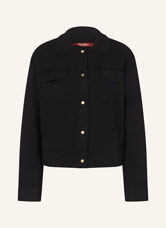Max Mara STUDIO Strickjacke ZUM SCHWARZ