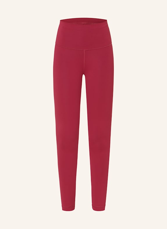 lululemon Tights WUNDER TRAIN HR 25IN DUNKELROT