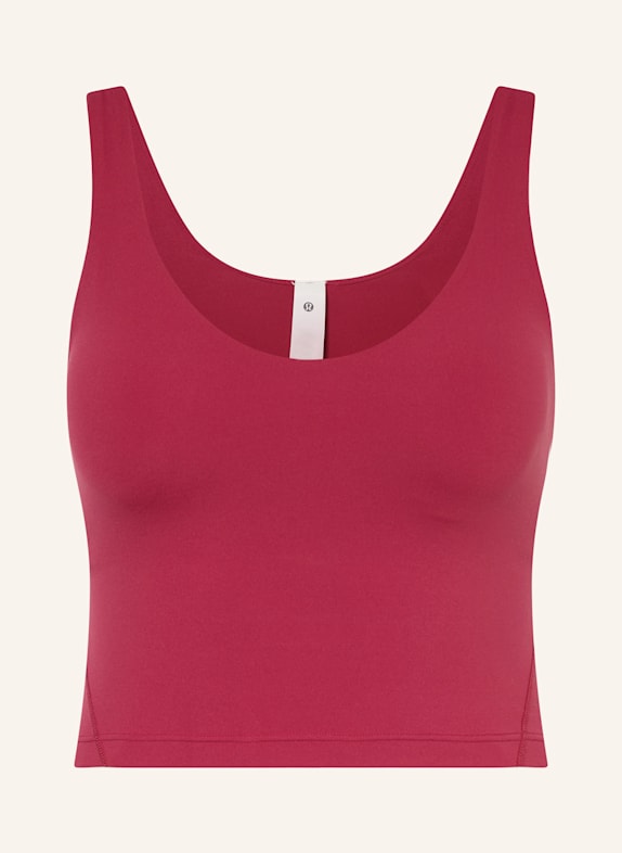 lululemon Cropped-Top ALIGN™ DUNKELROT
