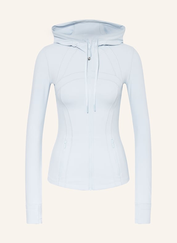 lululemon Yoga-Jacke DEFINE HOODED HELLBLAU