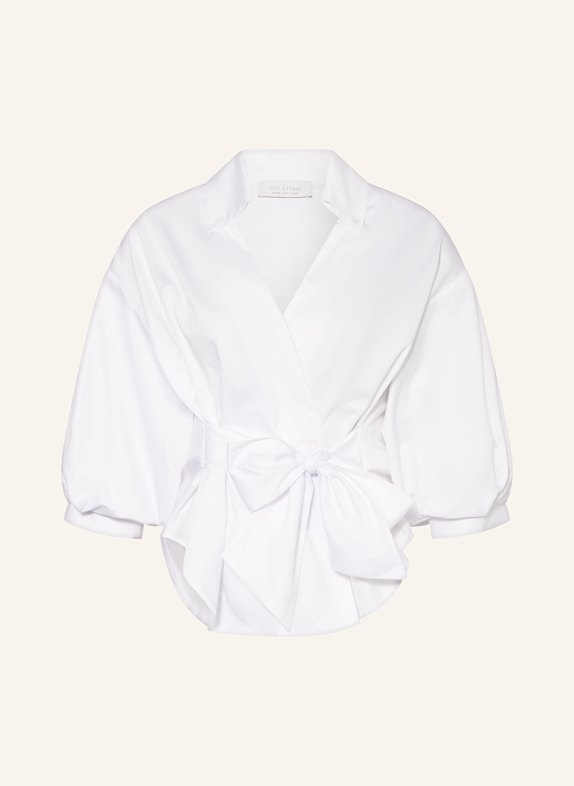 rich&royal Wickelbluse WEISS
