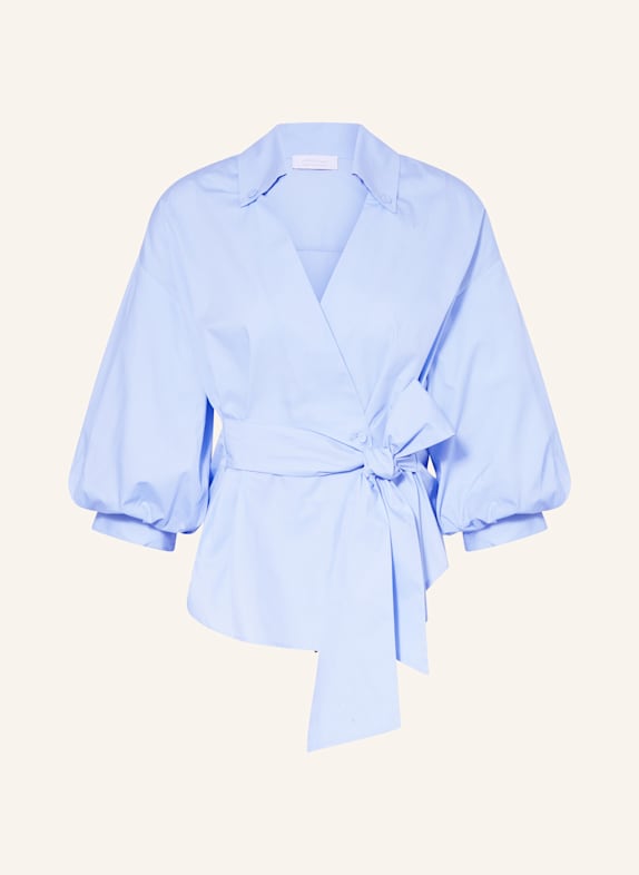 rich&royal Wrap blouse LIGHT BLUE