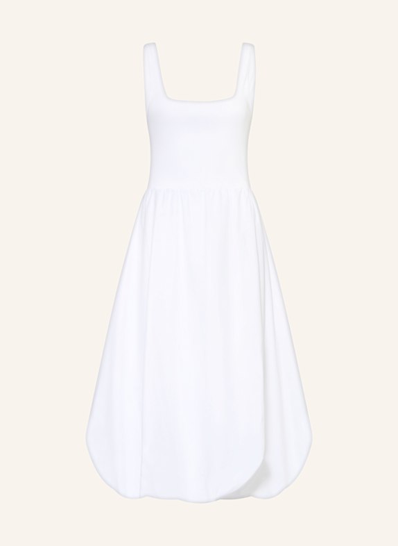 Rich & Royal Kleid im Materialmix WEISS
