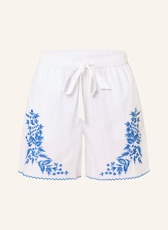 Rich & Royal Shorts WHITE/ BLUE
