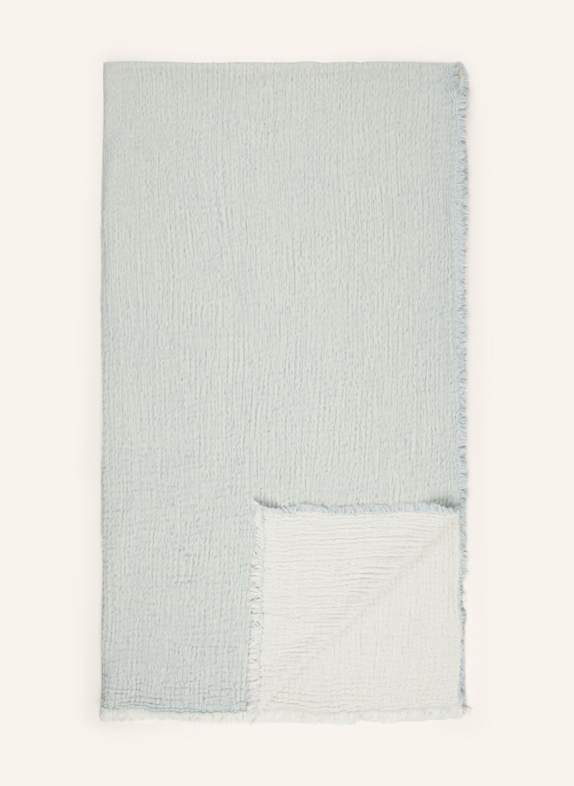 ESKIMO ARTEMIS bedspread MINT/ WHITE