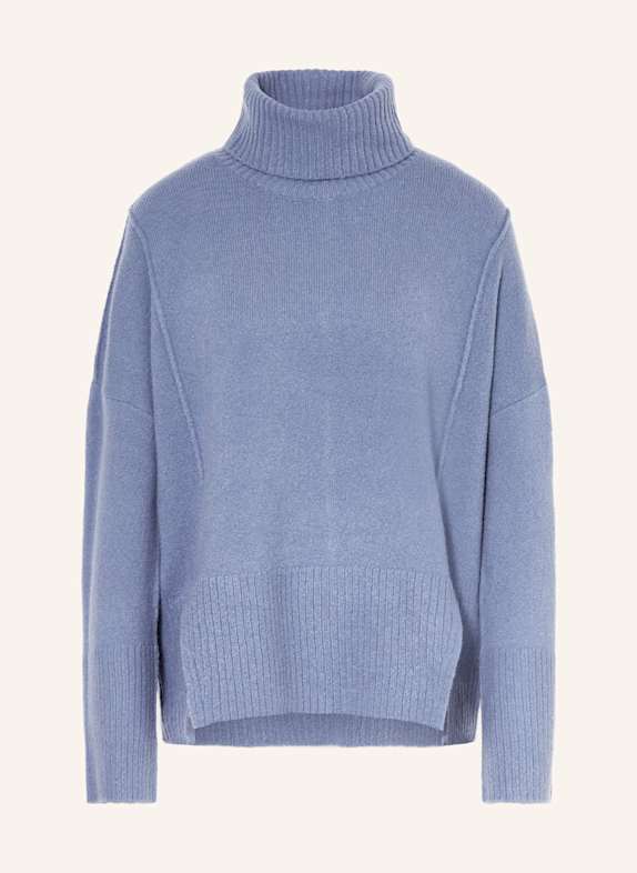 WHISTLES Rollkragenpullover BLAUGRAU