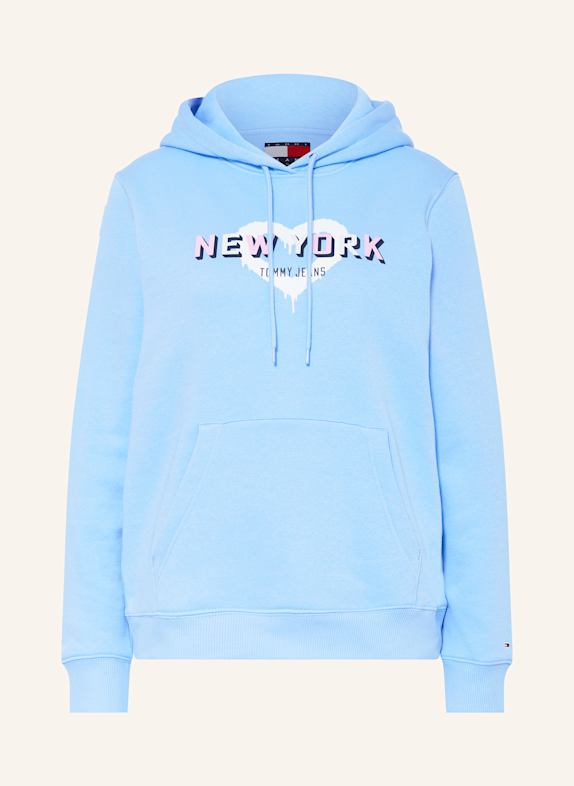 TOMMY JEANS Hoodie HELLBLAU