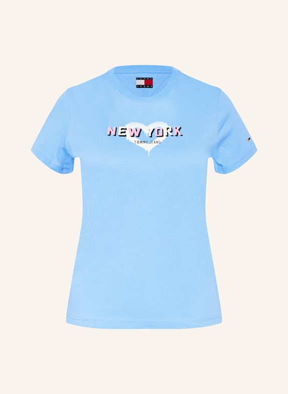 TOMMY JEANS T-Shirt HELLBLAU