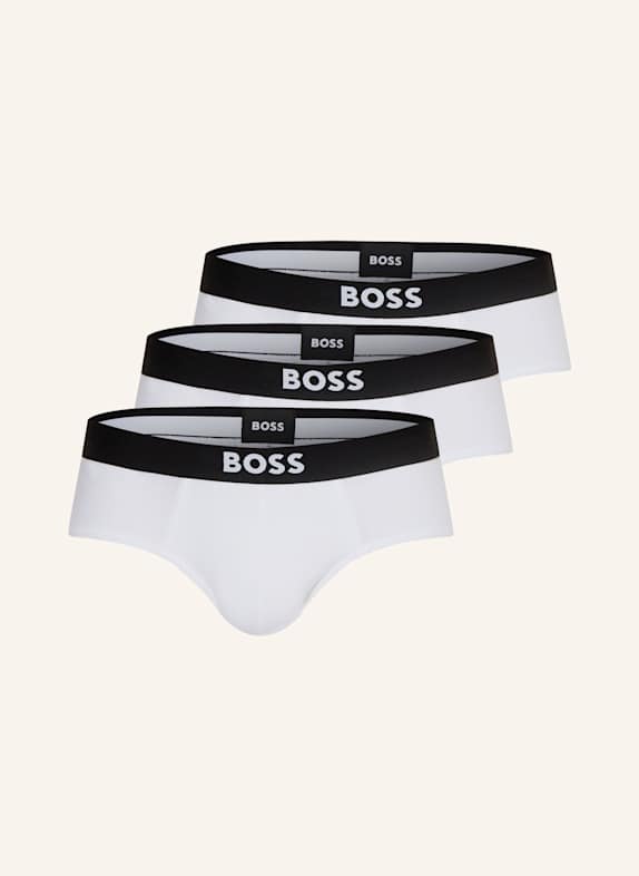 BOSS 3er-Pack Slips ONE WEISS