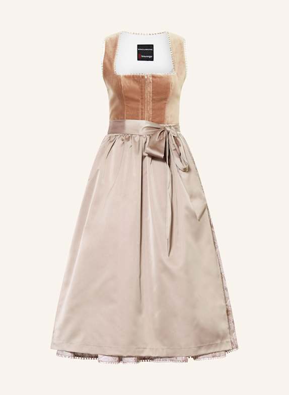 KINGA MATHE Dirndl CONNY ROSÉ/ TAUPE