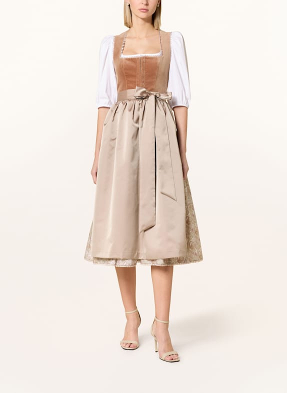 KINGA MATHE Dirndl CONNY ROSÉ/ TAUPE