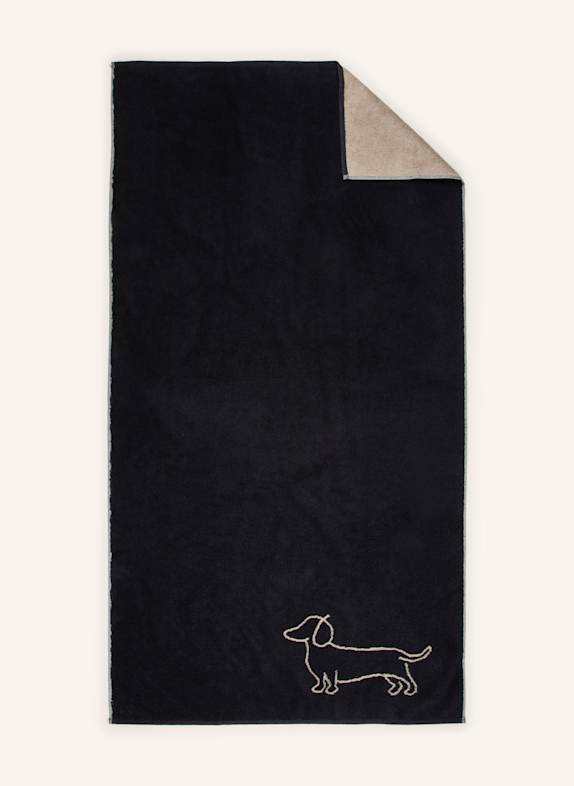 Cawö Duschtuch SCHWARZ/ BEIGE