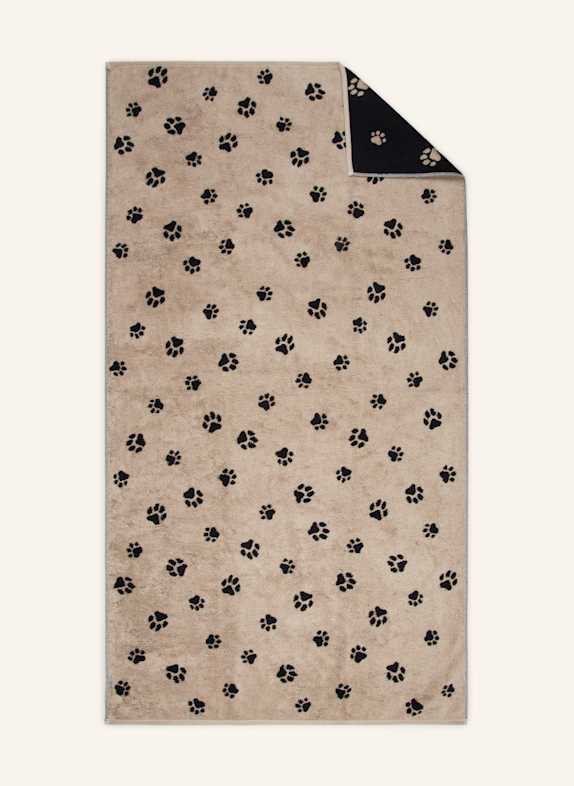 Cawö Duschtuch SCHWARZ/ BEIGE