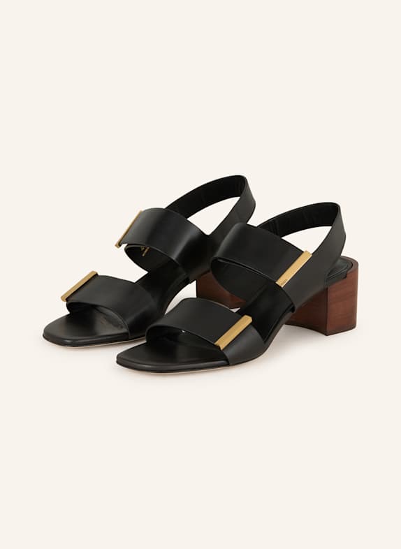 TOD'S Sandaletten SCHWARZ