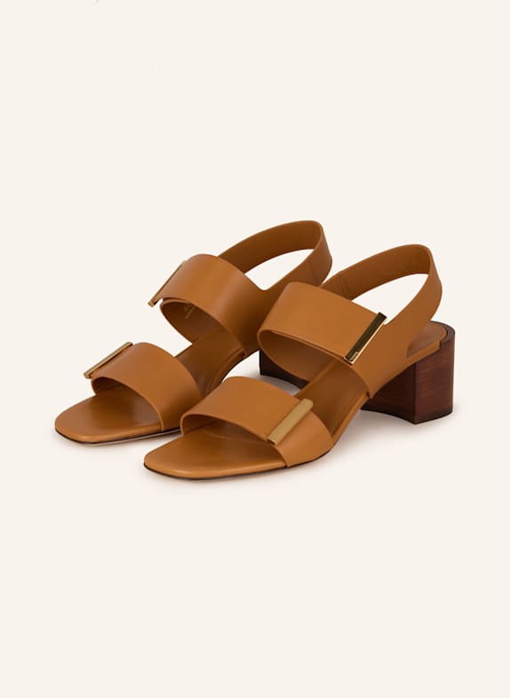 TOD'S Sandaletten COGNAC