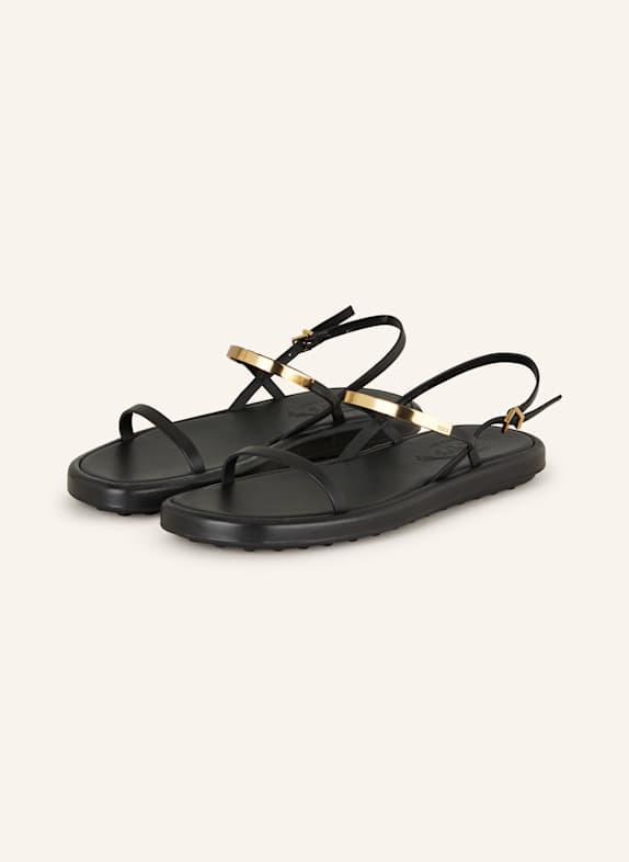 TOD'S Sandalen GOMMA SCHWARZ