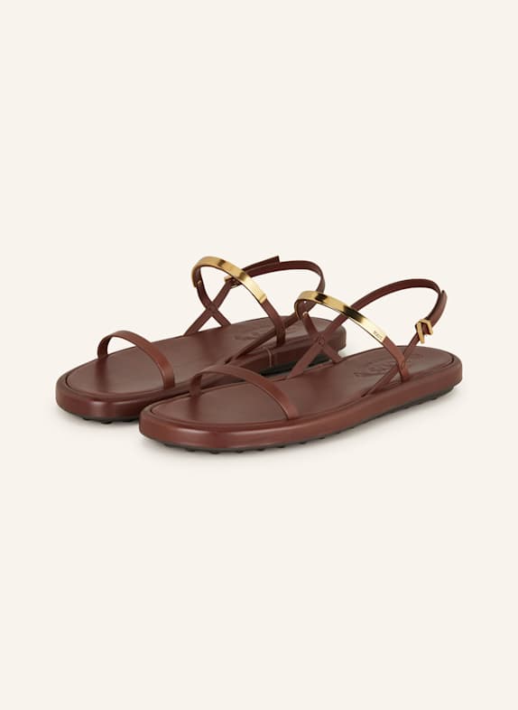 TOD'S Sandalen GOMMA BRAUN